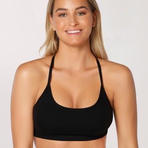 Lorna Jane Pammy Black Sports Bra